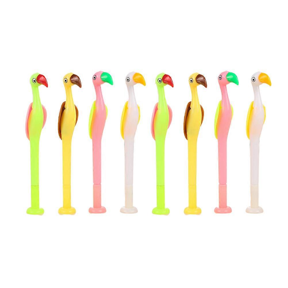 Flamingo Ballpoint Pens For Writing Drawing 8Pcs