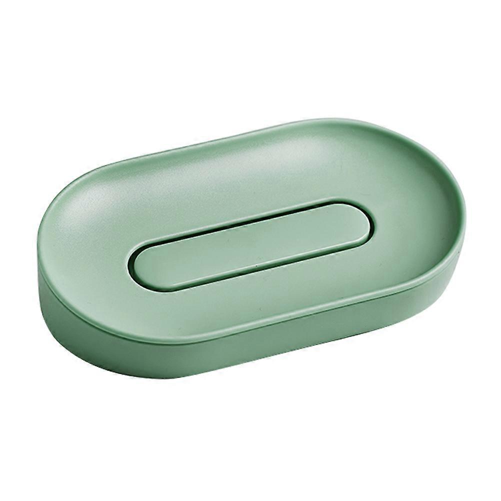 Bathroom Soap Hanging Draining Space-Saving Green 1Set