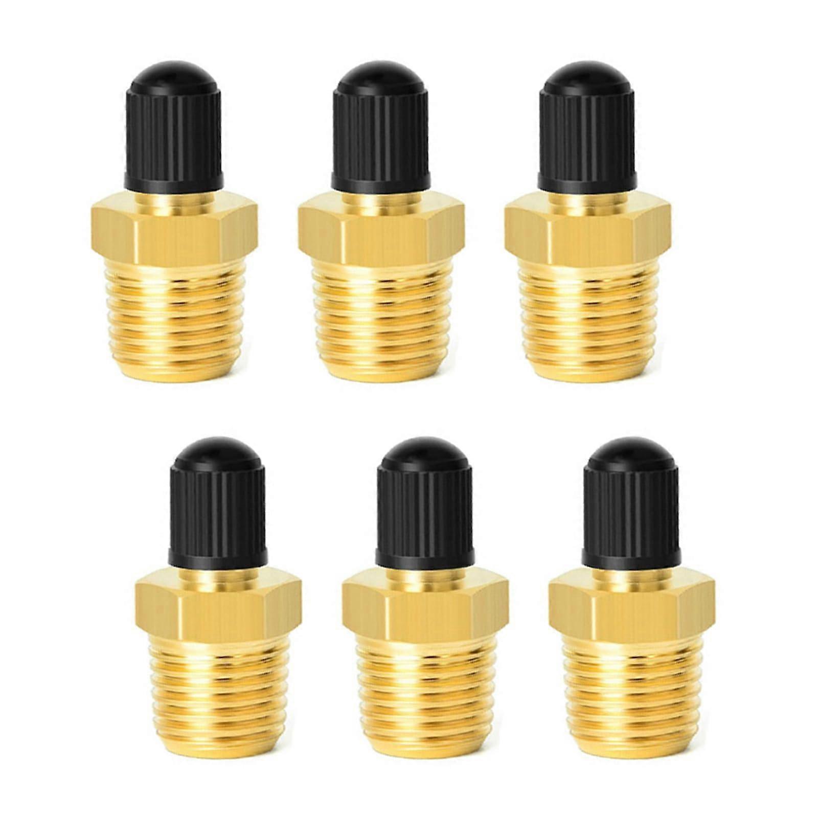 Air Pumps 6-Piece Inflation Accessory Kit For Inflatable Mattresses And Boats, Easy-Carry Nozzle Attachments