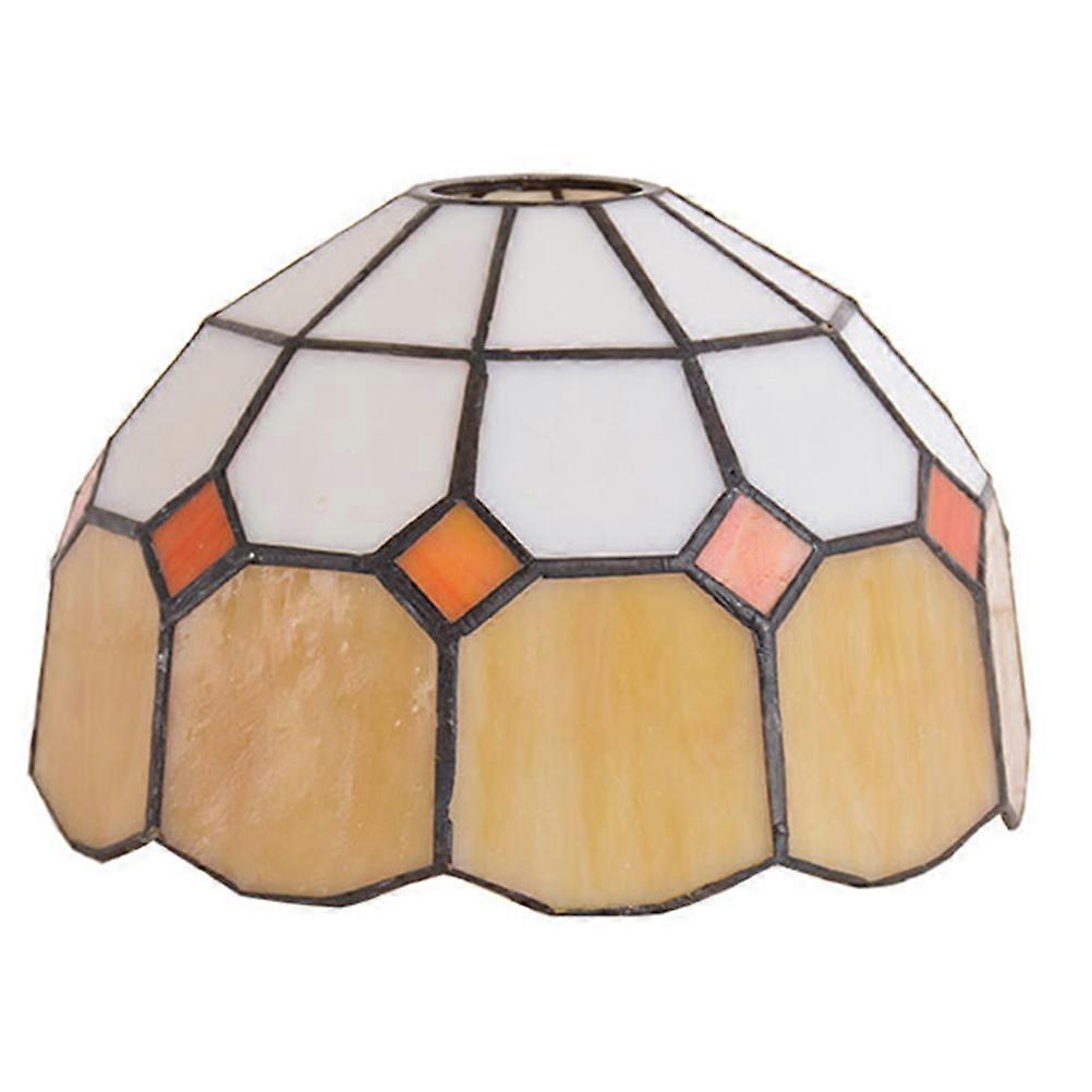 Decorative Lampshade Square Shape European Style For Living Room 20X20X13CM Diffuse Lighting 1Pack