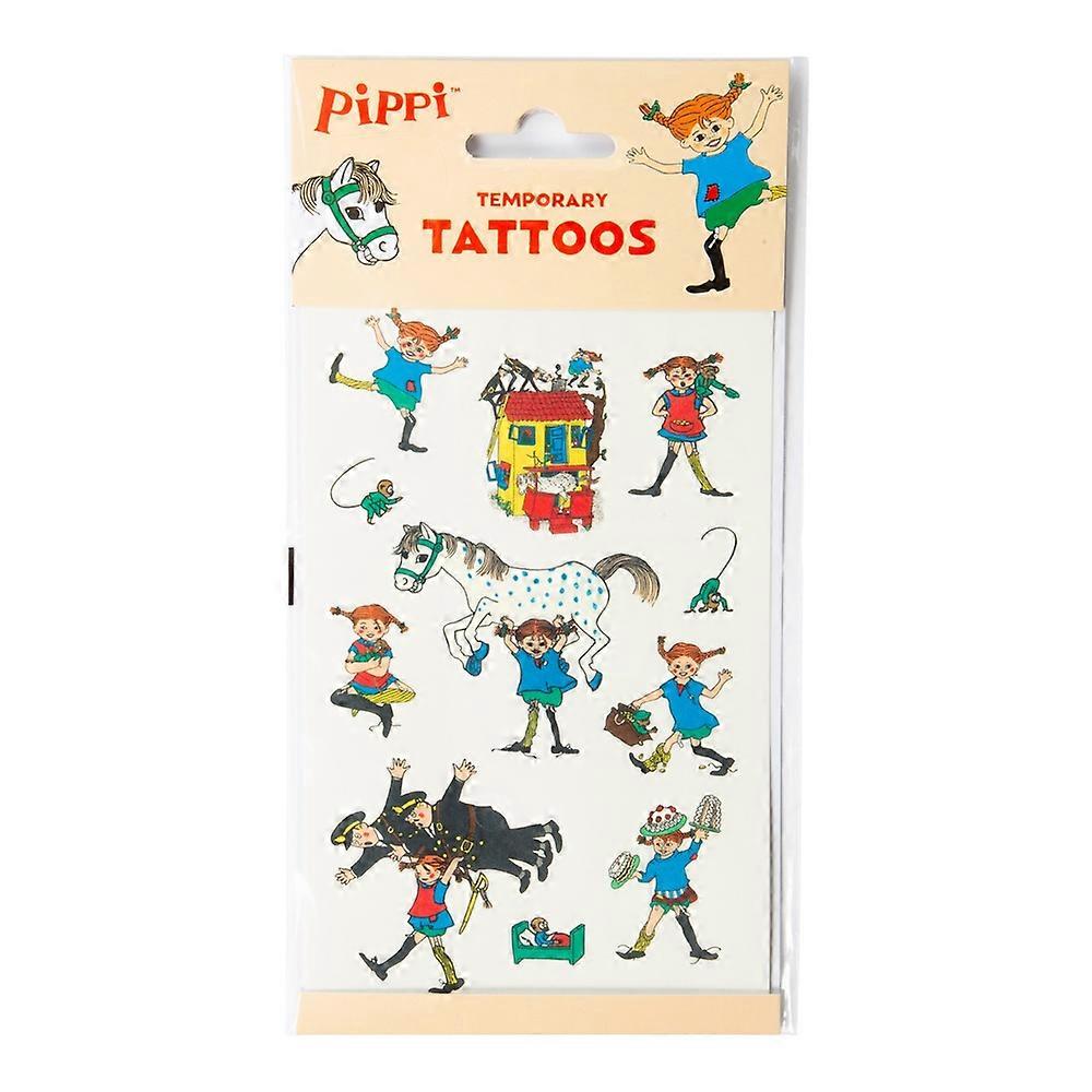 Pippi Longstocking Tattoos Multicolor.