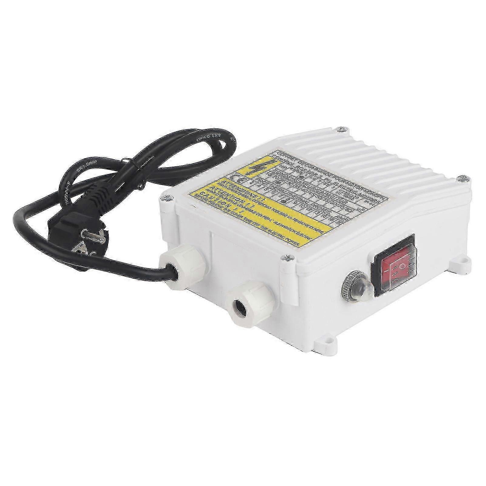 Deep Well Submersible Pump Control Box Built-in Thermal Protection Circuit Breaker