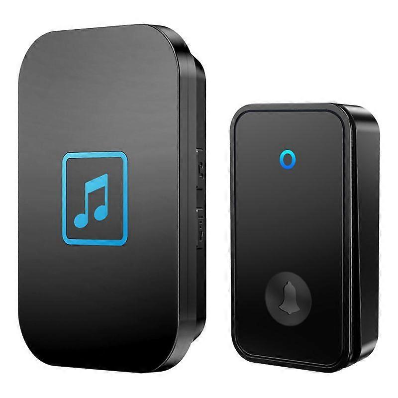 Wireless Smart Doorbell Set 150m Distance Transmitter/Receiver Self-Powered Doorbell