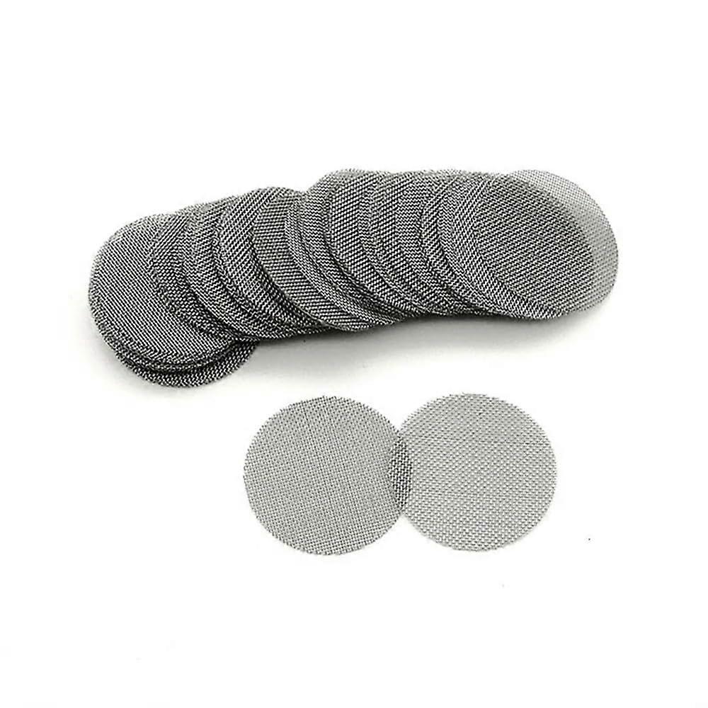 100 pieces of stainless steel pipe screens – 12.7mm25mm reusable  rust (20mm)