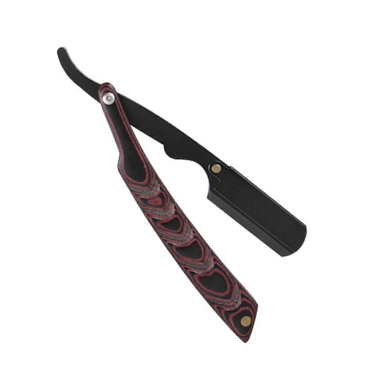 Folding Razor Holder for Men, DoubleEdged Blade Razor Stand, Professional Accessory for Barber Shops and Home Use, Ergonomic Design, Lightweight and