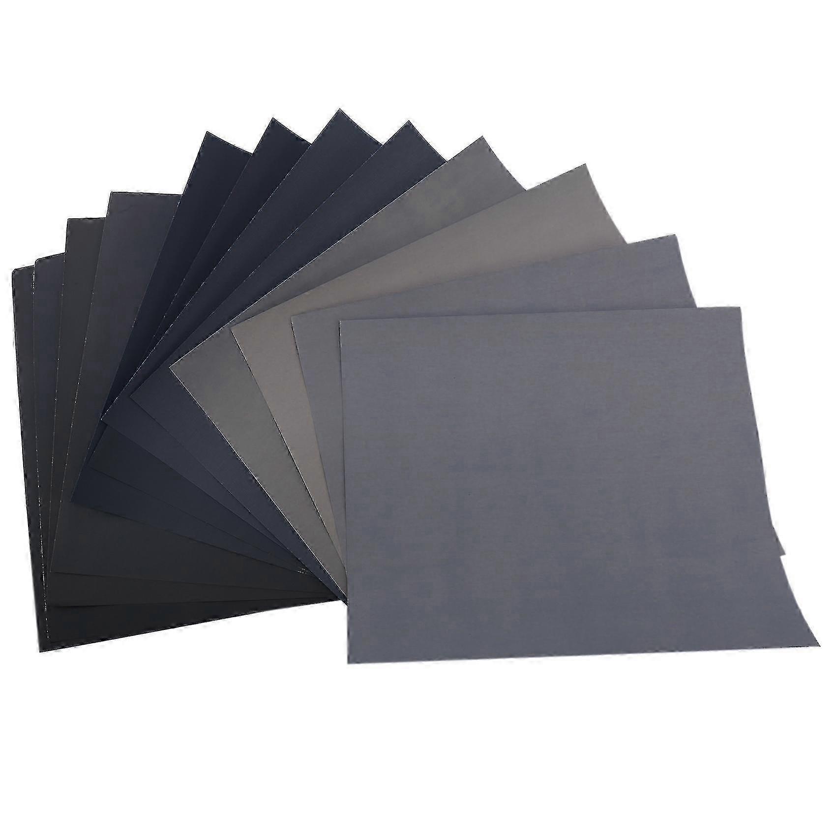 High Precision Wet/Dry Abrasive Sandpaper Sheets in Various Grits