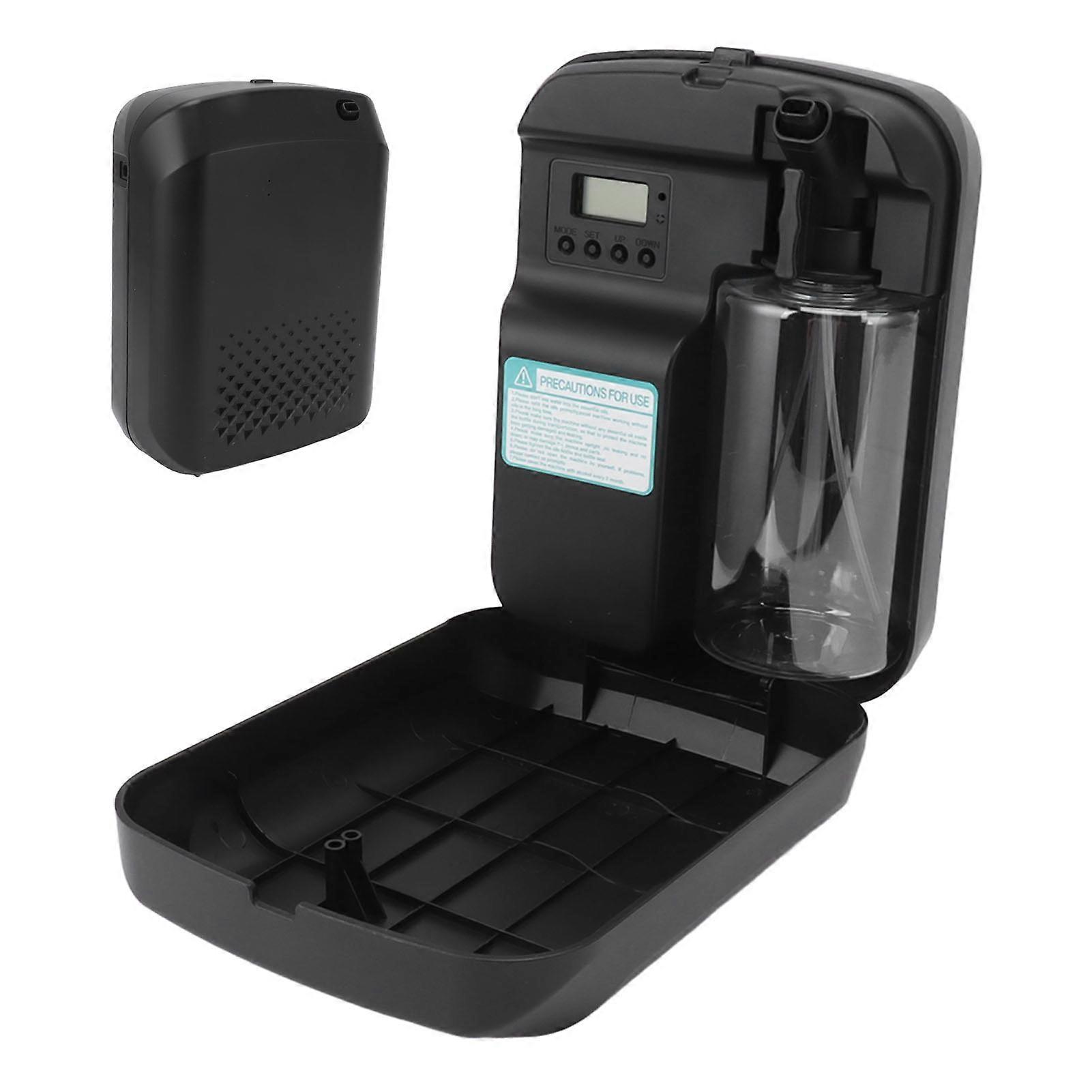 400ml Smart Bluetooth Fragrance Machine Electric Aroma Essential Oil Diffuser for Home Hotel 100‑240V Black EU Plug