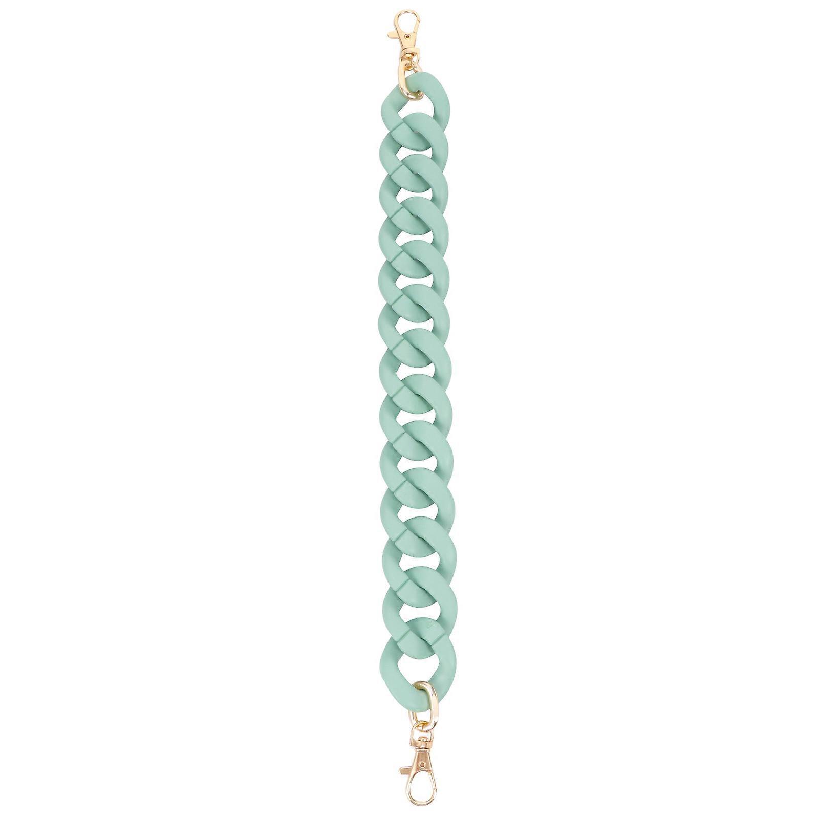 Handbag Chain Strap Replacement for DIY Projects Grey 38x3.2cm Decorative 1Pack