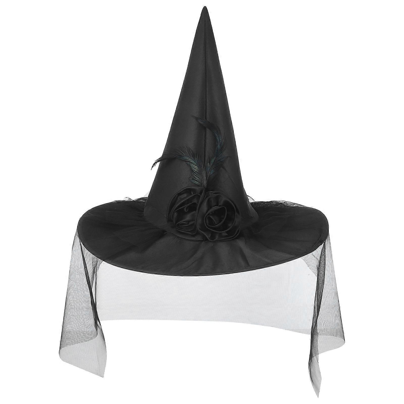 Stylish Halloween Hat Wide Brim Design For Theme Parties Daily Gathering 1Pcs