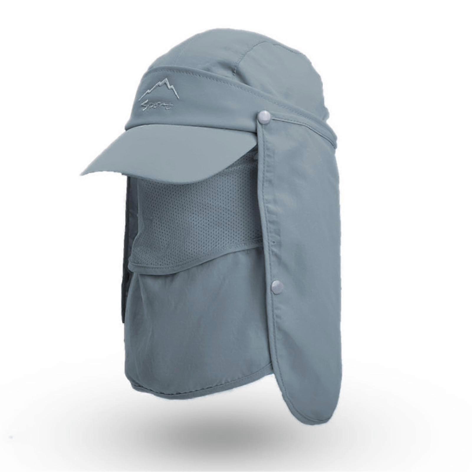 Sun protection cap with quick dry cover for outdoor