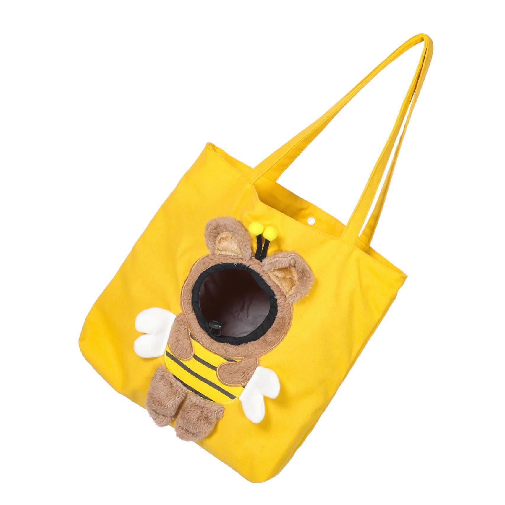 Portable Pet Bag for Cats and Dogs, Large Travel Carrier with Storage Pockets, Waterproof Nylon Material, Comfortable Design