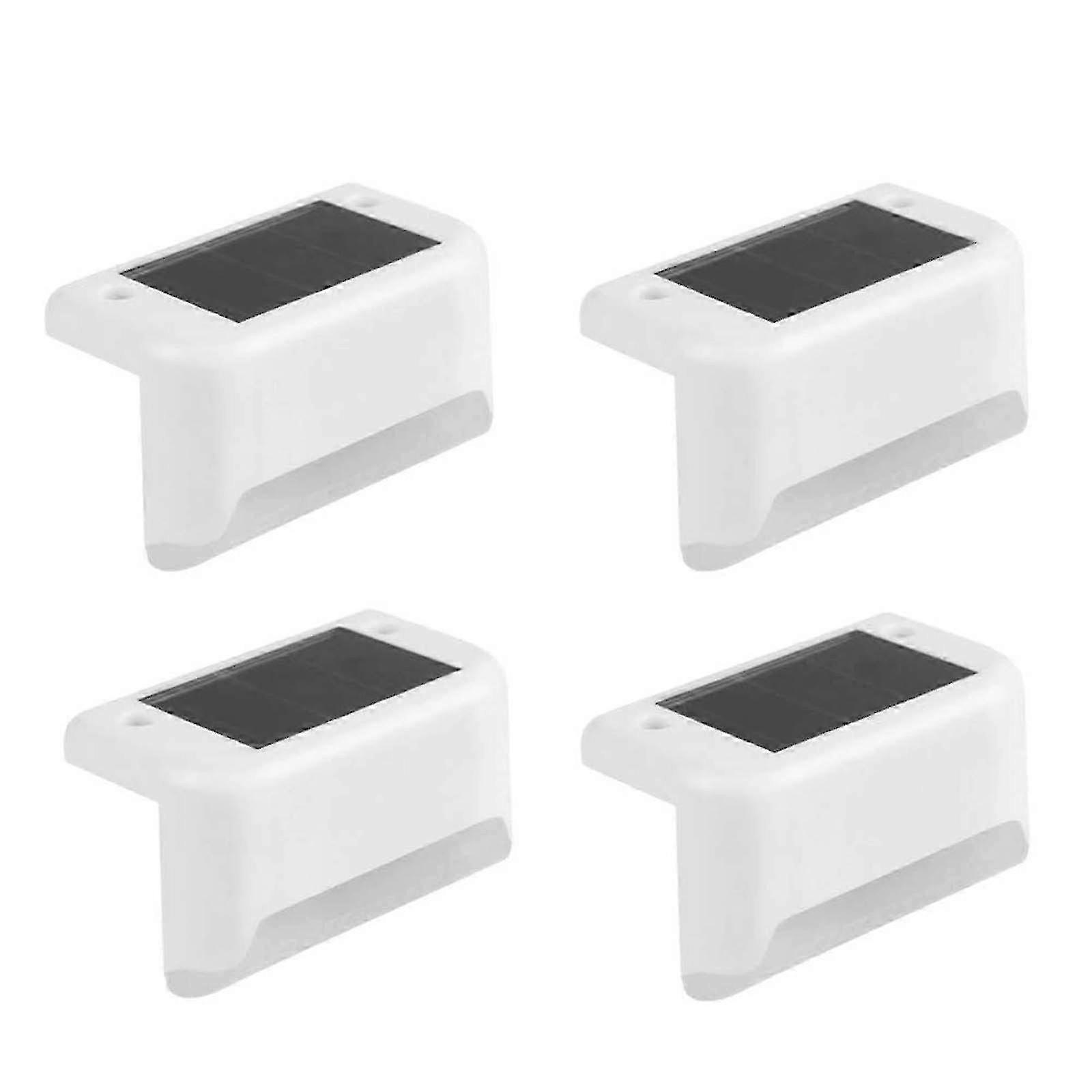 Solar Powered PIR Motion Sensor Wall Light for Outdoor Garden Waterproof 4pc