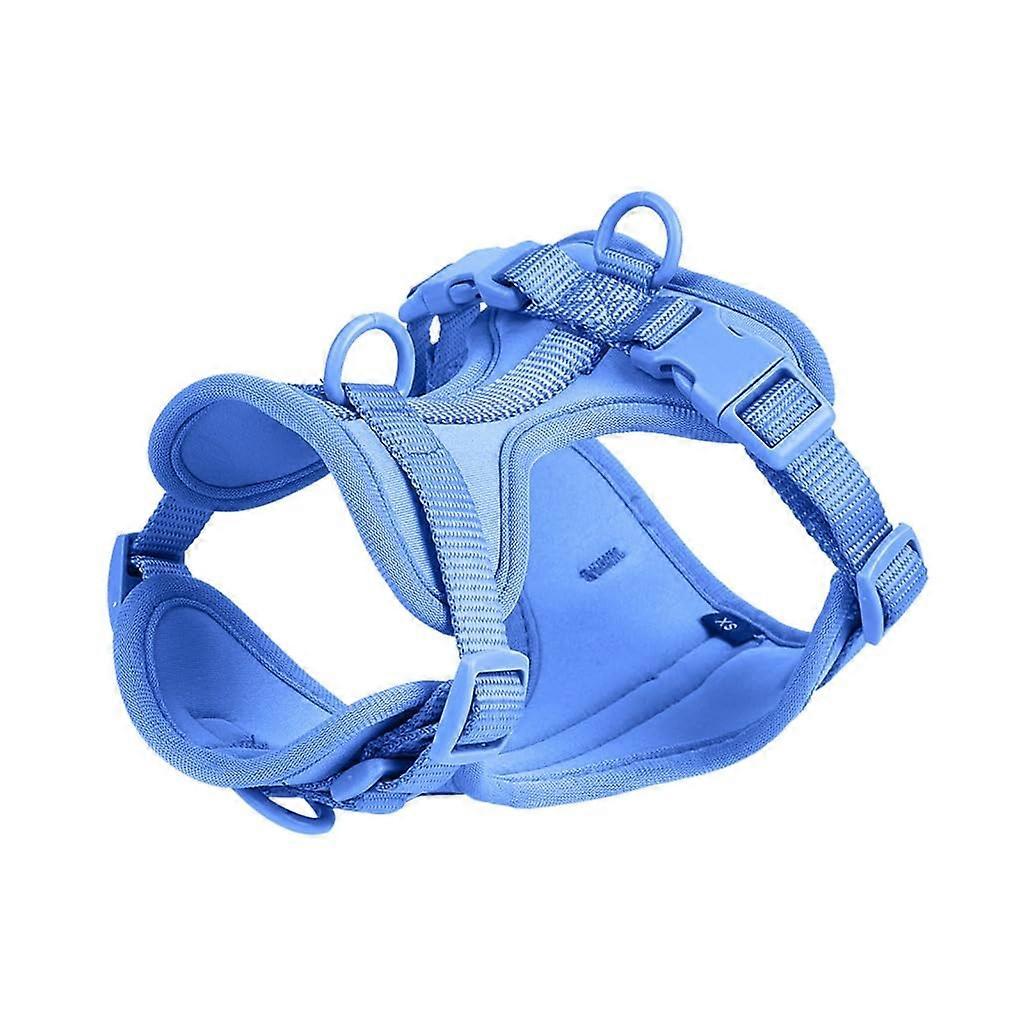 Breathable dog training vest, soft chest strap for large pets, adjustable collar, breathable