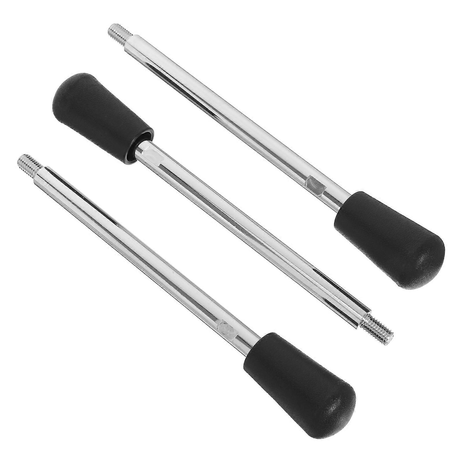 3pcs Precision Threaded Industrial Handwheel Crank Handle for Lathe & Drill Machines – Durable Replacement Parts for Reliable Workshop Use