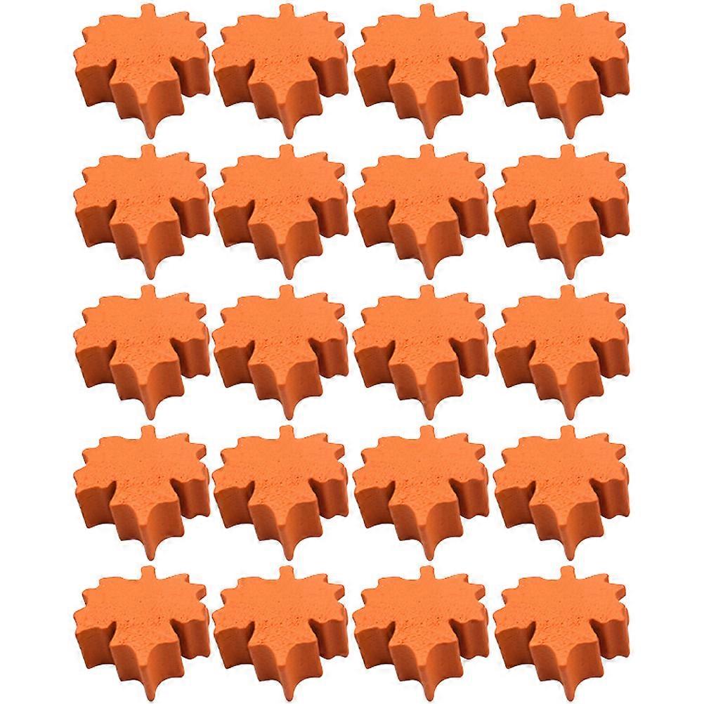 30pcs Maple Leaf Beads for DIY Crafting, Handmade Jewelry Making with Smooth Surface, Ideal for Thanksgiving Decorations and Ornaments