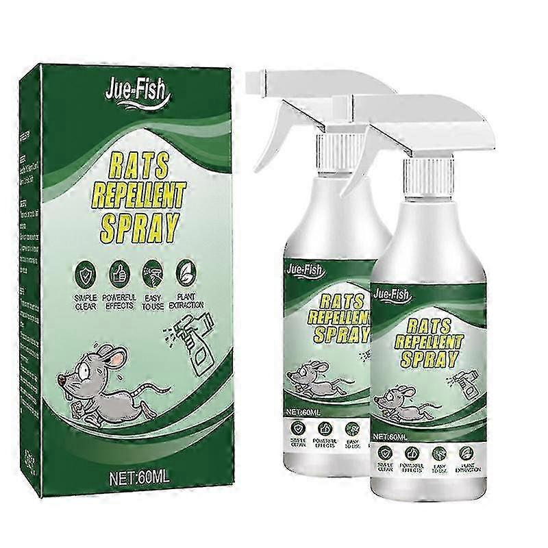 2Pack Peppermint Essential Oil - Mouse Mice Bug Insect Spider Repellent