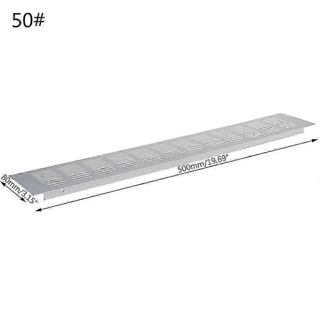 Breathable Aluminium Air Vent Cover - Adjustable Sizes for Optimal Ventilation & Improved Airflow Control