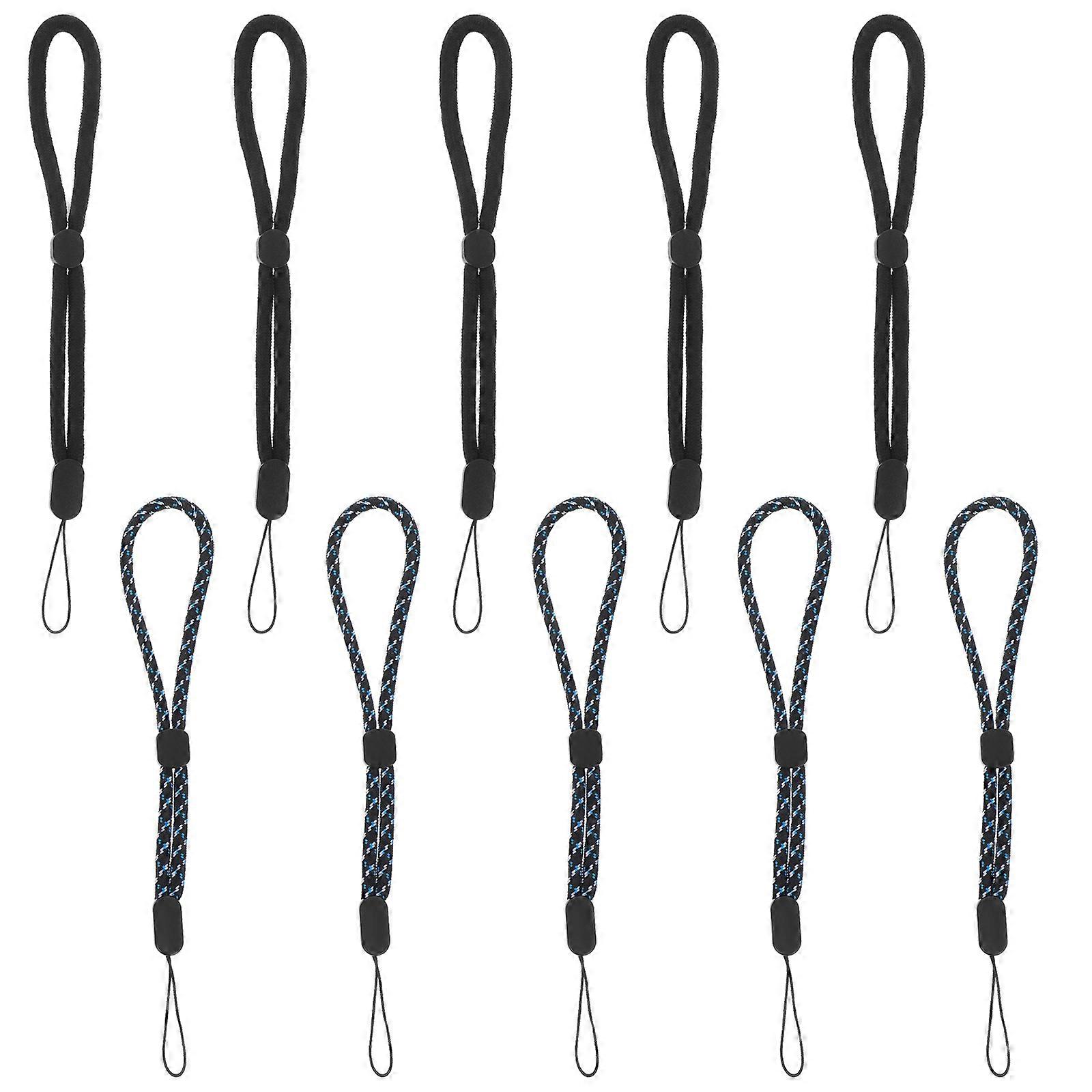 Hand Strap For Mobile Phone And Camera Adjustable Nylon 19x0.5x0.5cm 10Pcs