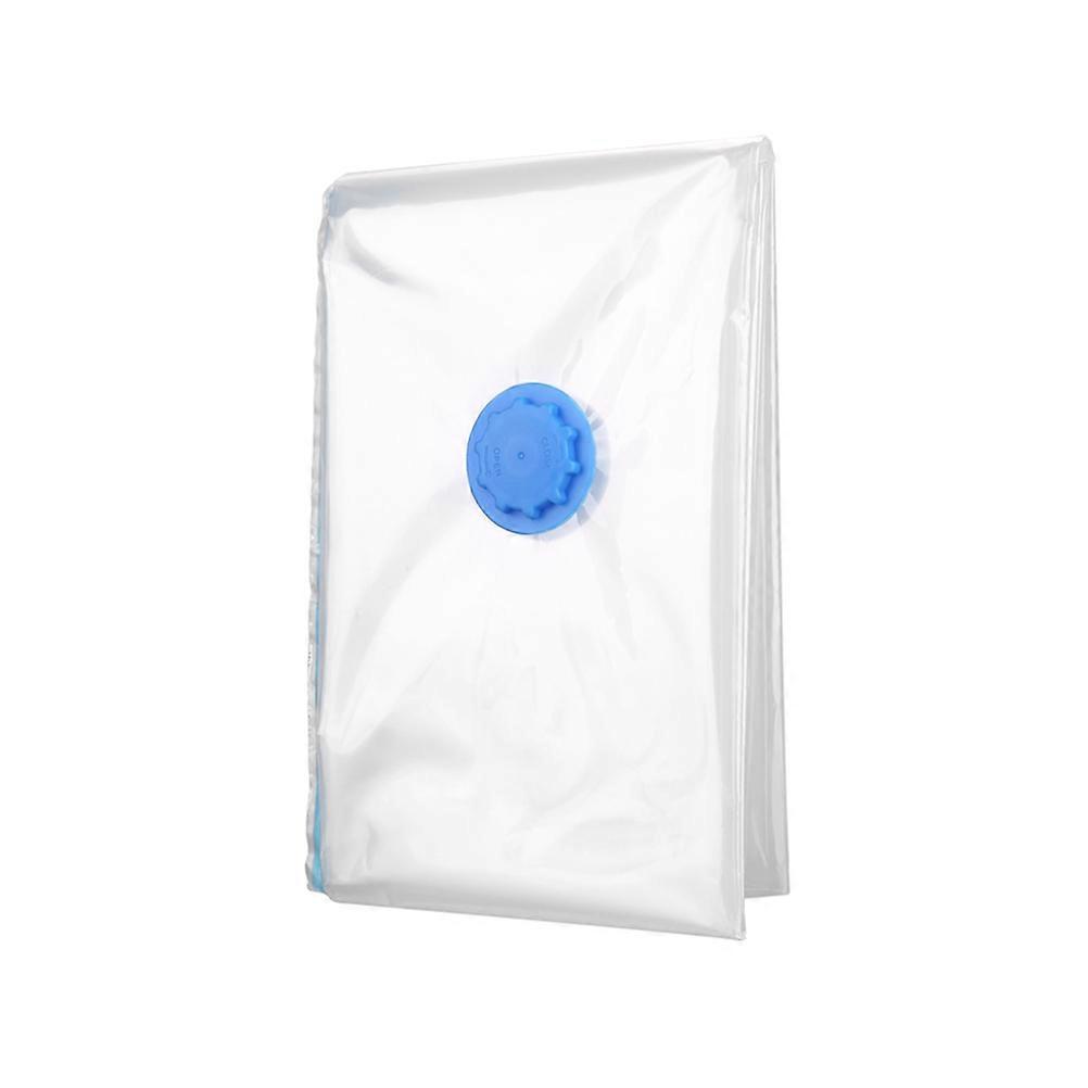 Vacuum Storage Organizer for Space Saving Made of PET and PE White 100x70cm