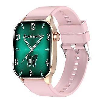 Smart Watch 2.04 Inch Infrared True Blood Oxygen Monitoring AMOLED Display Health Monitoring IP68 Waterproof - Rose Gold