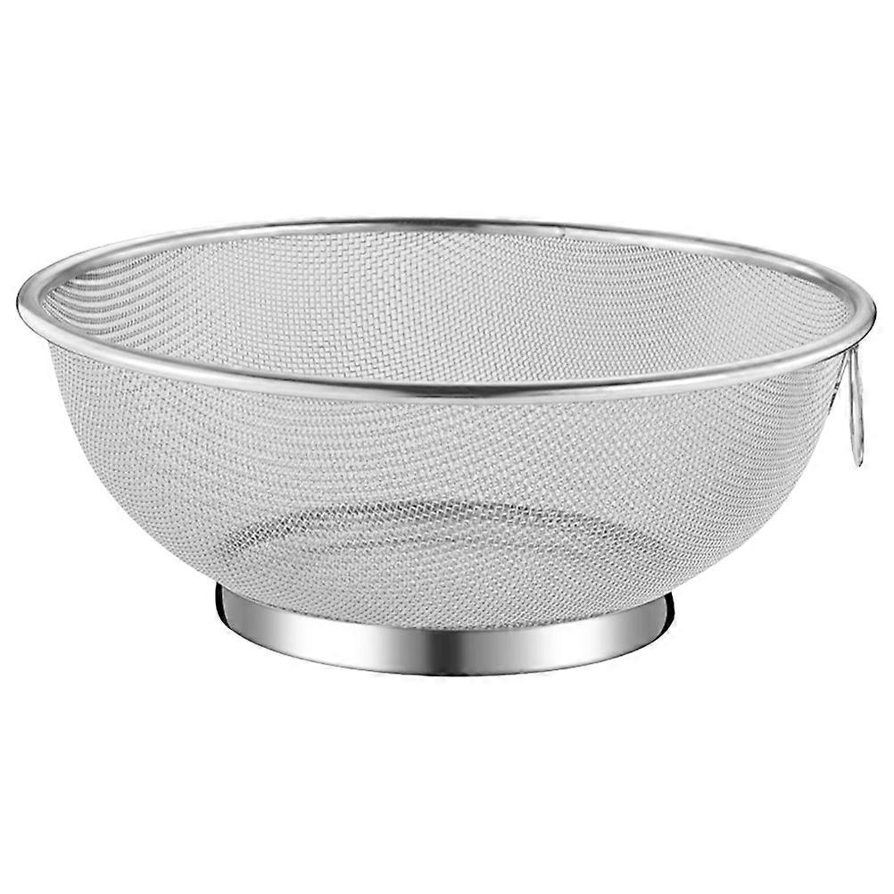 Colander Fine Mesh Colander Soybean Milk Strainer Kitchen Strainer Round Shape Simple Design For Household Users 1Pack
