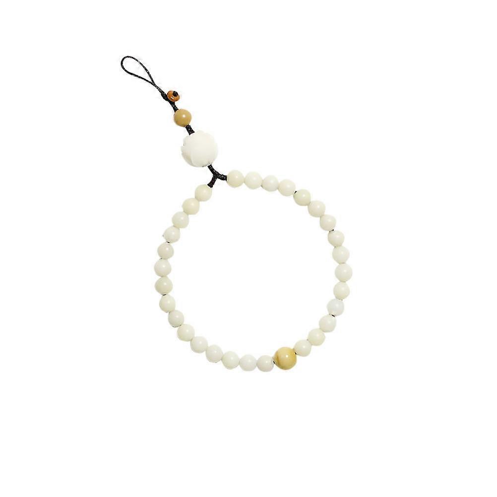 Phone String Bodhi Material For Gifting White 15*2.5cm Decorative 1Set