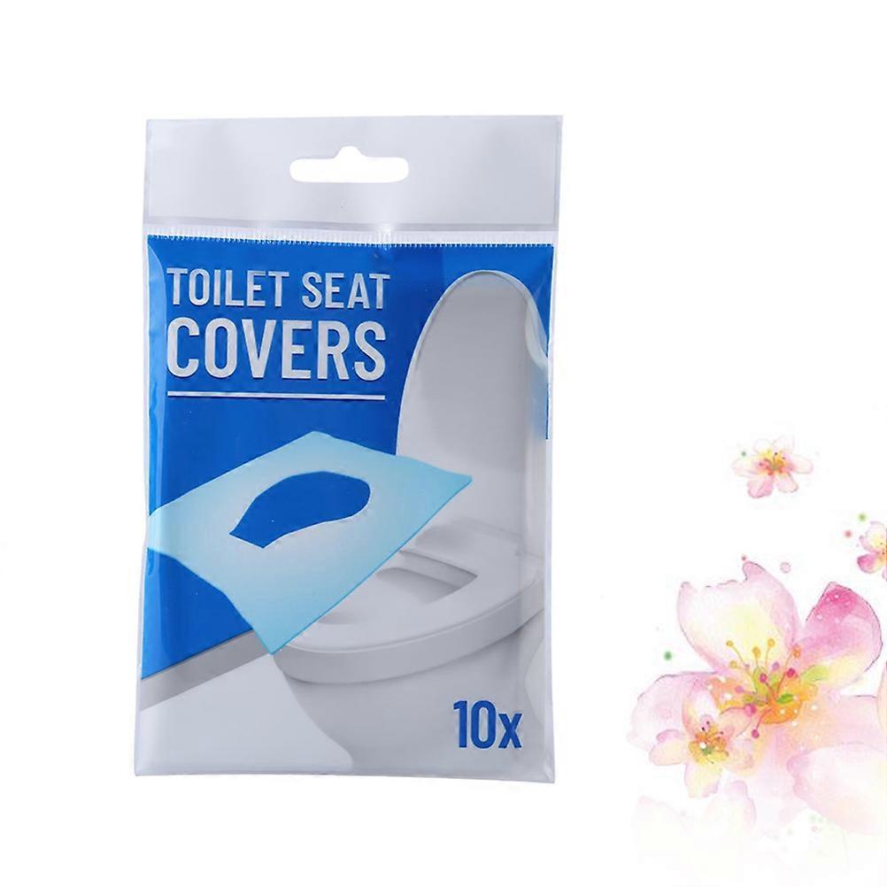 Μίας χρήσης καλύμματα καθισμάτων τουαλέτας Αξεσουάρ μπάνιου από πολτό ξύλου υγιεινής για ταξίδια και οικιακή χρήση 6