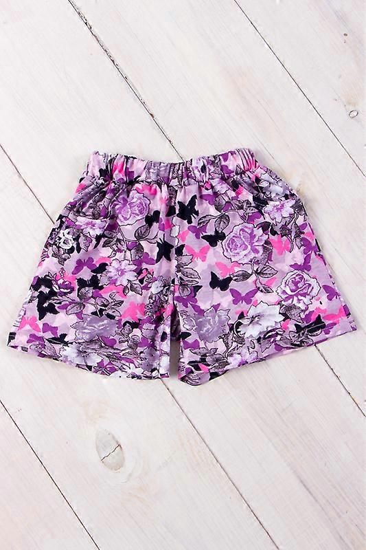 Girls' Cotton Shorts – Comfy Fit & Side Pockets, Summer, HC 6262-002