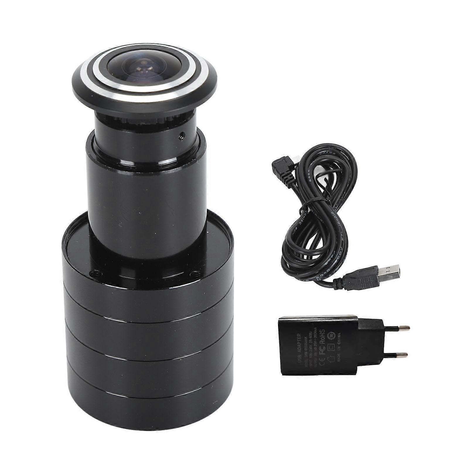 Door Peephole Camera 2MP HD Support Memory Card Storage Cloud Storage Two Way Talk Wireless WiFi Doo