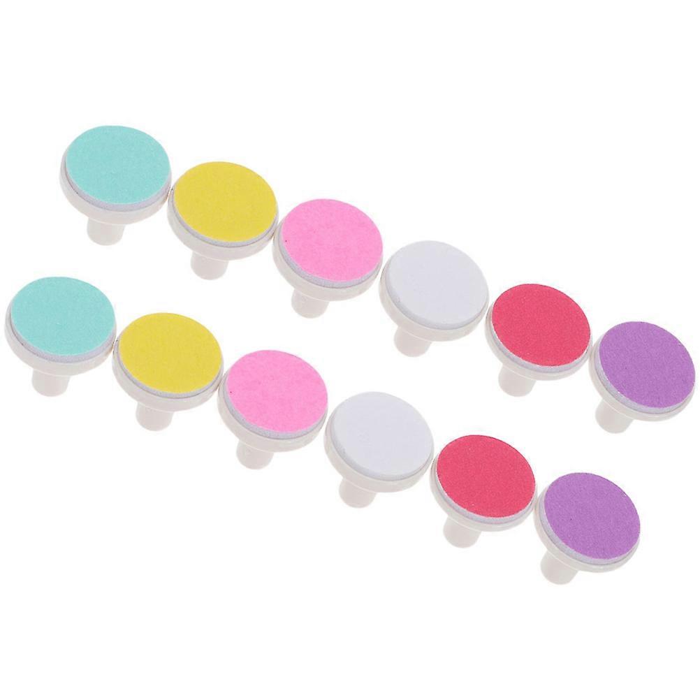 Baby Nail File Pads for Trimmer Replacement Abrasive Paper Plastic Assorted Color Safe and Effective