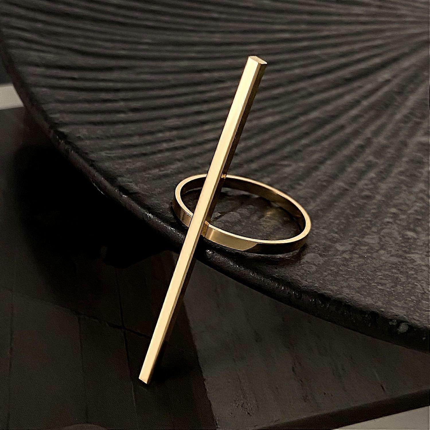 Open Adjustable Rings - Geometric Couple Rings