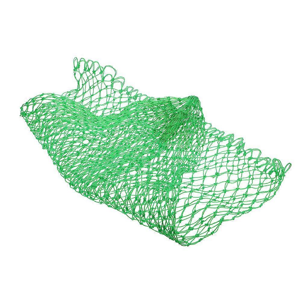 Dayanıklı Naylon Balık Ağı Balıkçılar İçin Katlanabilir Tasarım Açık Hava Balıkçılığı 65.00X50.00X0.10CM Yeşil Mesh 1Pack