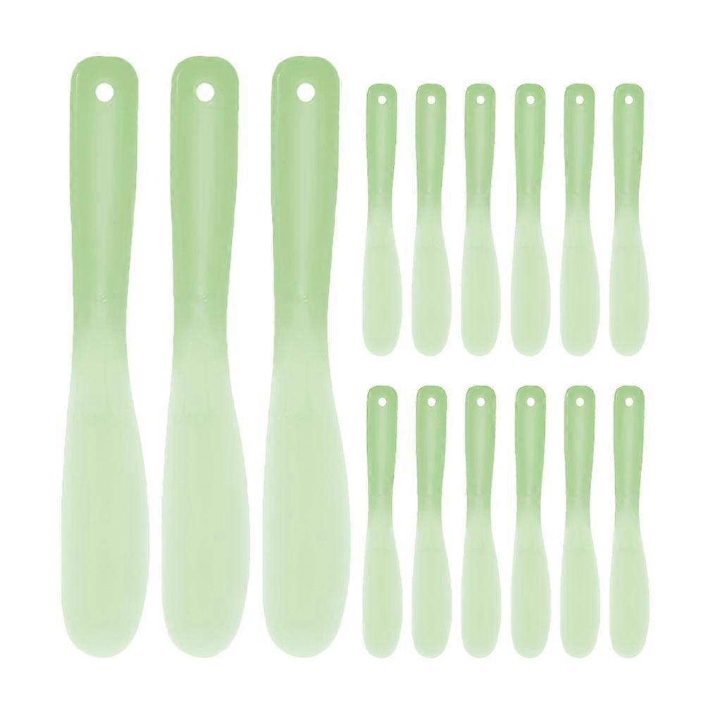 20pcs Makeup Spatulas Silicone Professional Foundation Stirring Tools