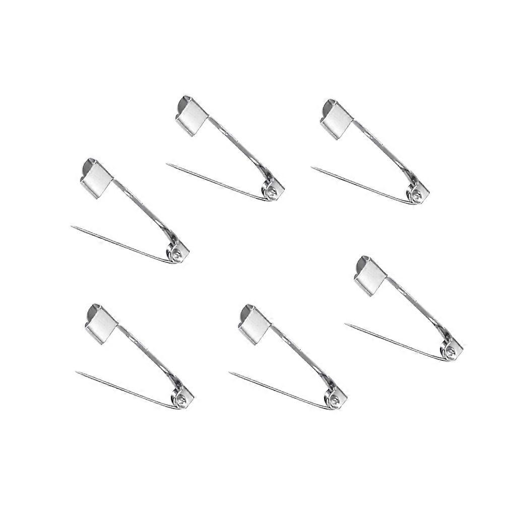 Pin Backs Locking Clasp For Diy Making 3Cm 50Pcs