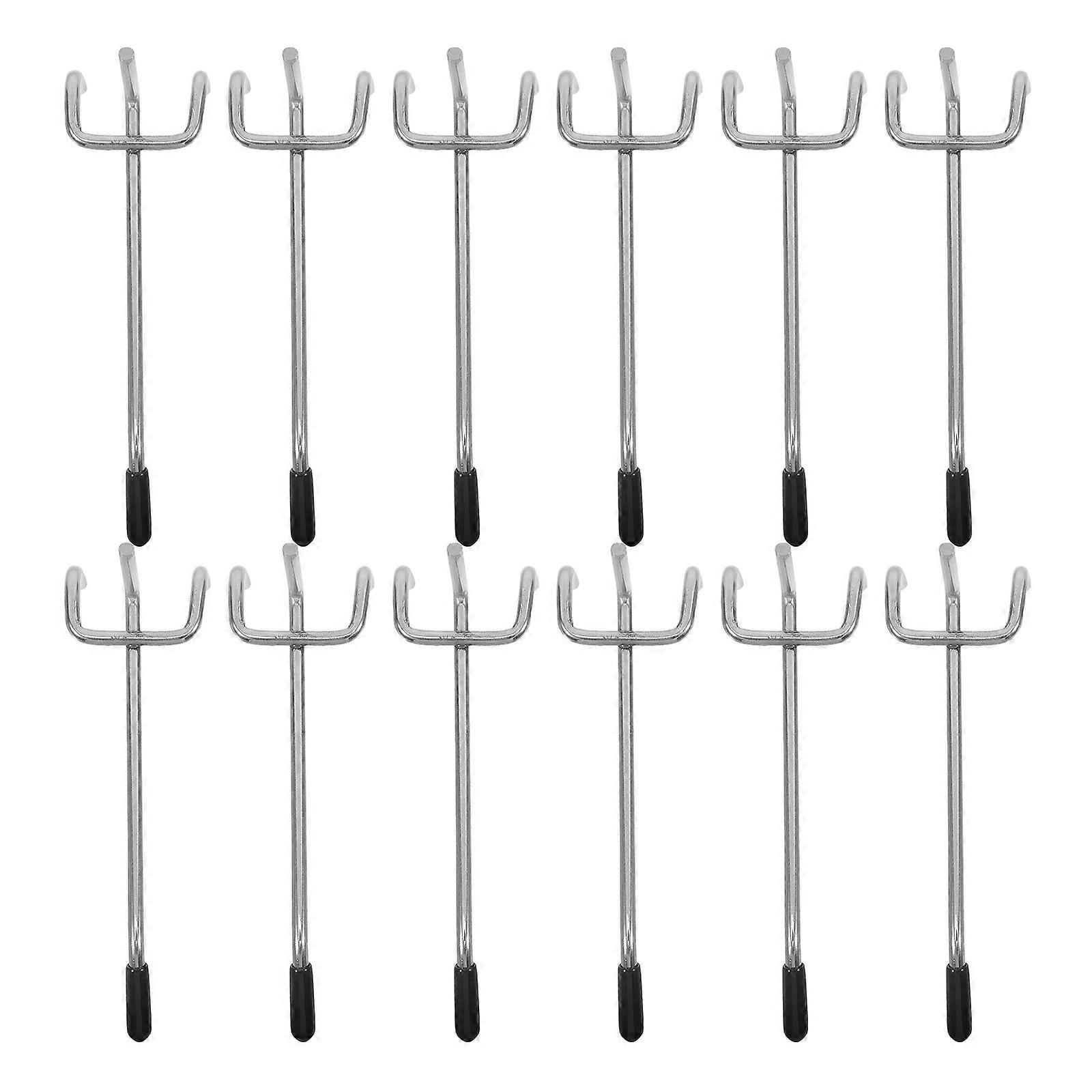 Heavy Duty Metal Pegboard Hooks For Hanging Items In Garage Supermarket And Warehouse Practical Use 50Pcs