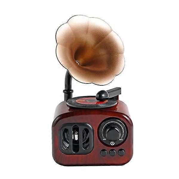 Creative retro nostalgic gramophone Music Box Music Box Bar Cafe Decoration Clothing Store Window Veranda Small Ornaments