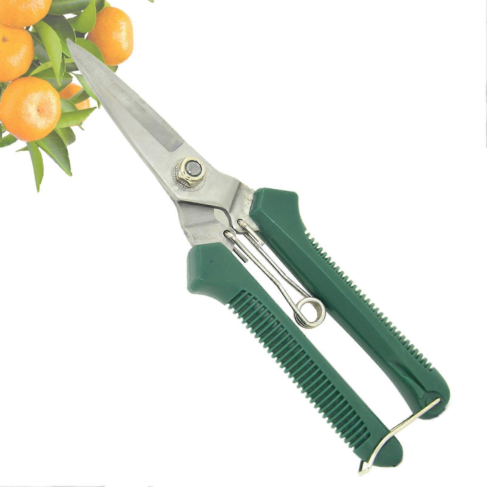 Garden Pruner | Heavy-Duty Flower Shears with Non-Slip Handle, Rust Resistant Precision Cutting Tool for Trimming and Harvesting