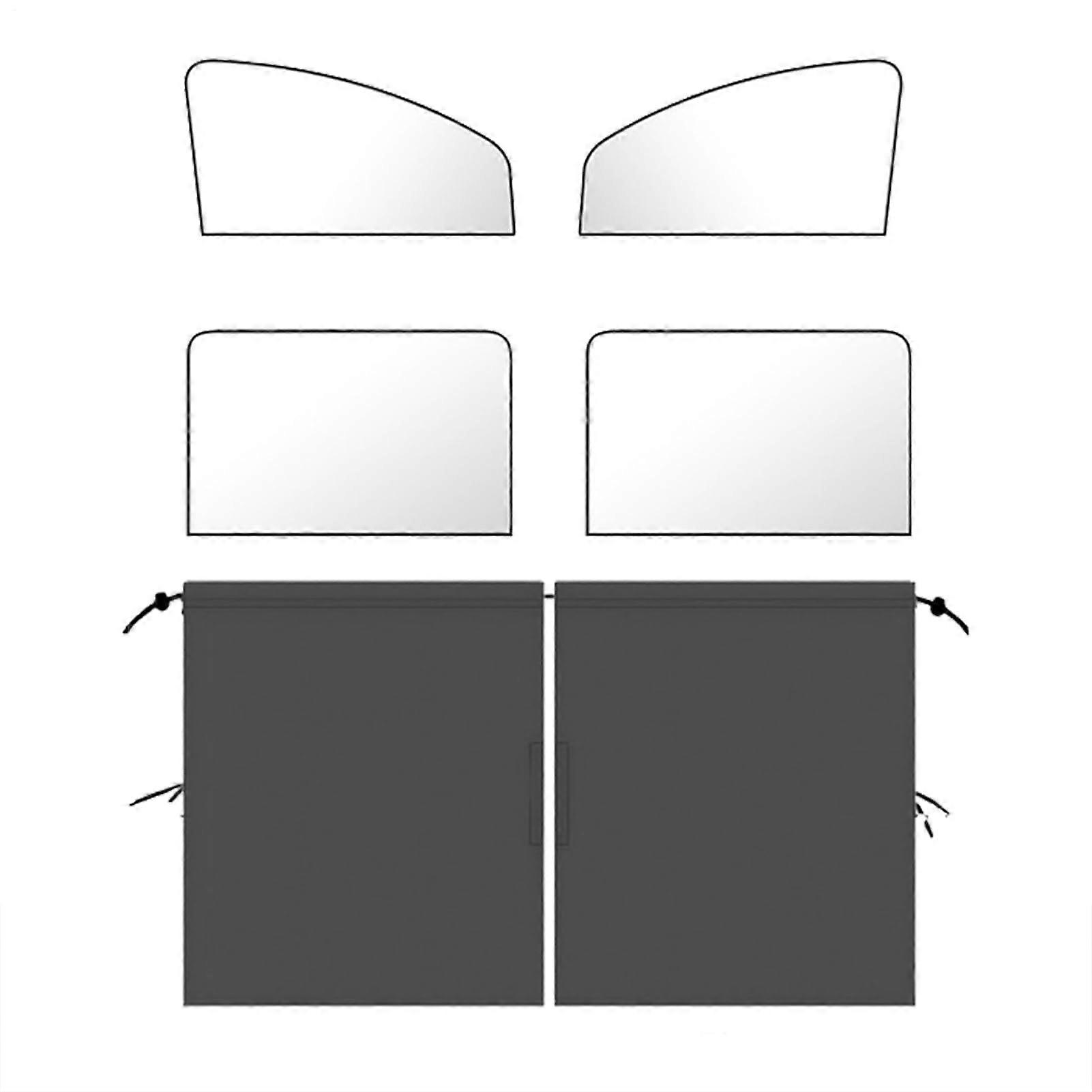 Auto window curtains, auto window shades, breathable car privacy screen – UVblocking  multifunctional car interior accessories for road trips.