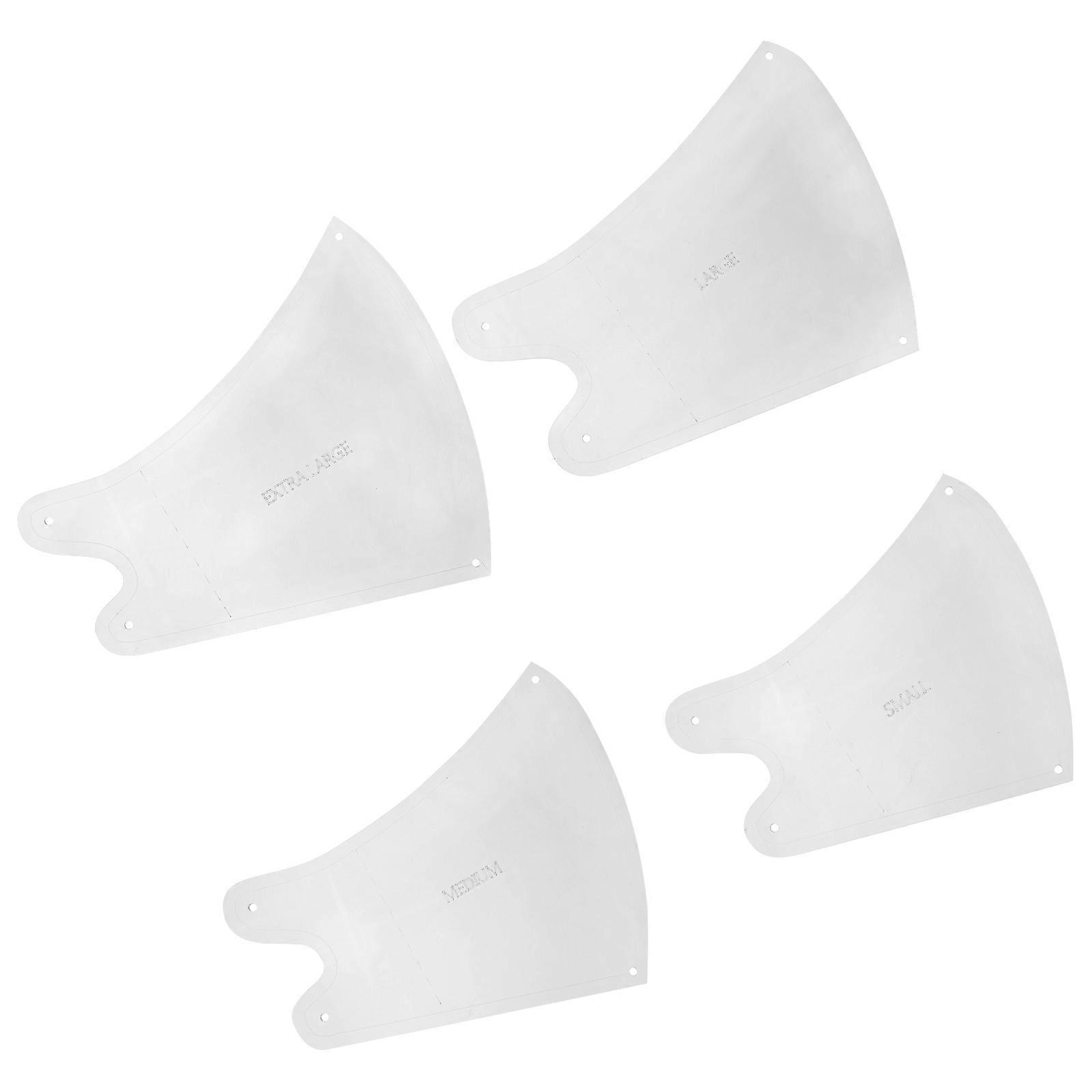 DIY Acrylic Templates for Face Masks, Convenient Sewing and Crafting Tool