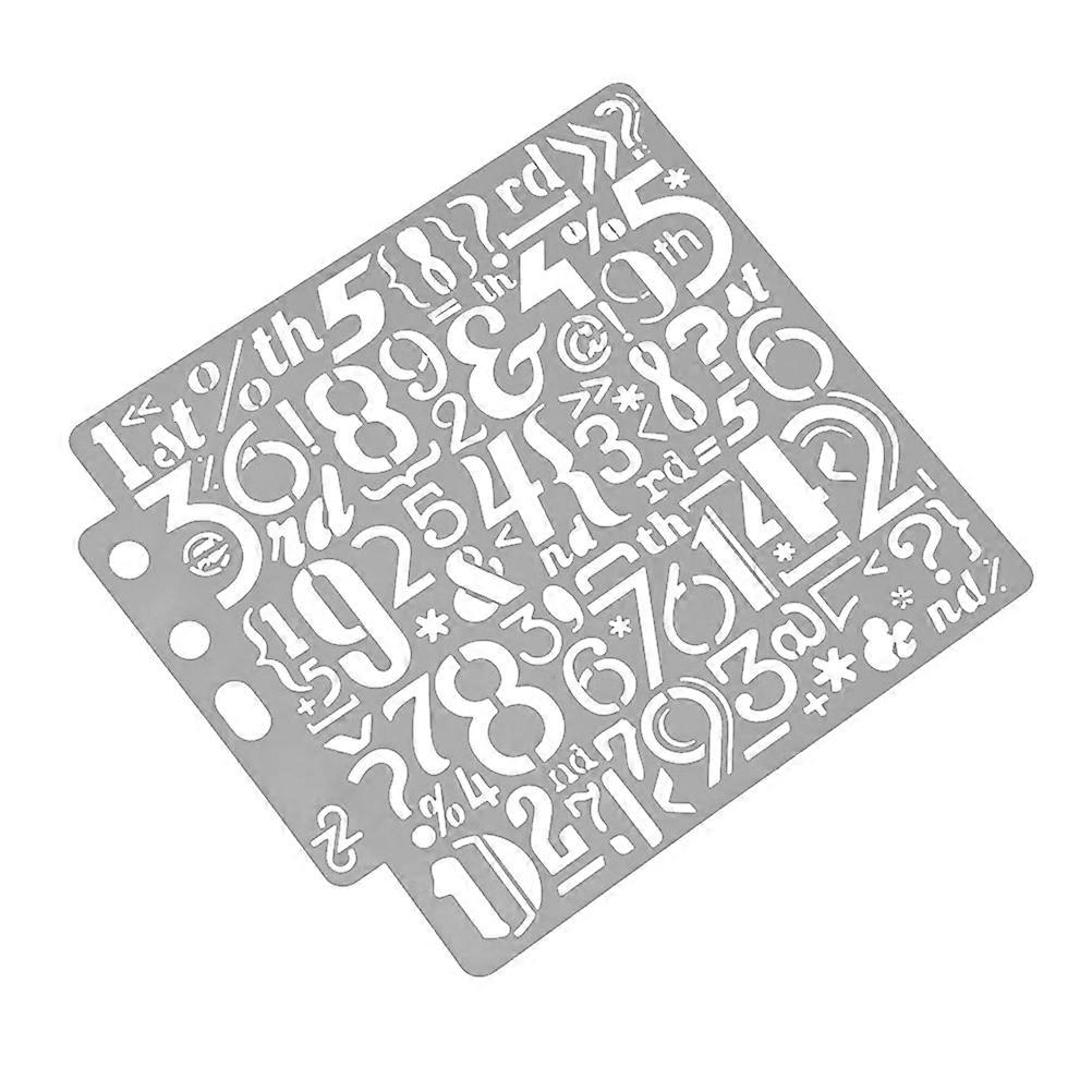 Tracing Stencils For Drawing Hollow Out Design For Paper Crafts 14 X 13 X 0.2Cm Waterproof And Reusable 1Pcs