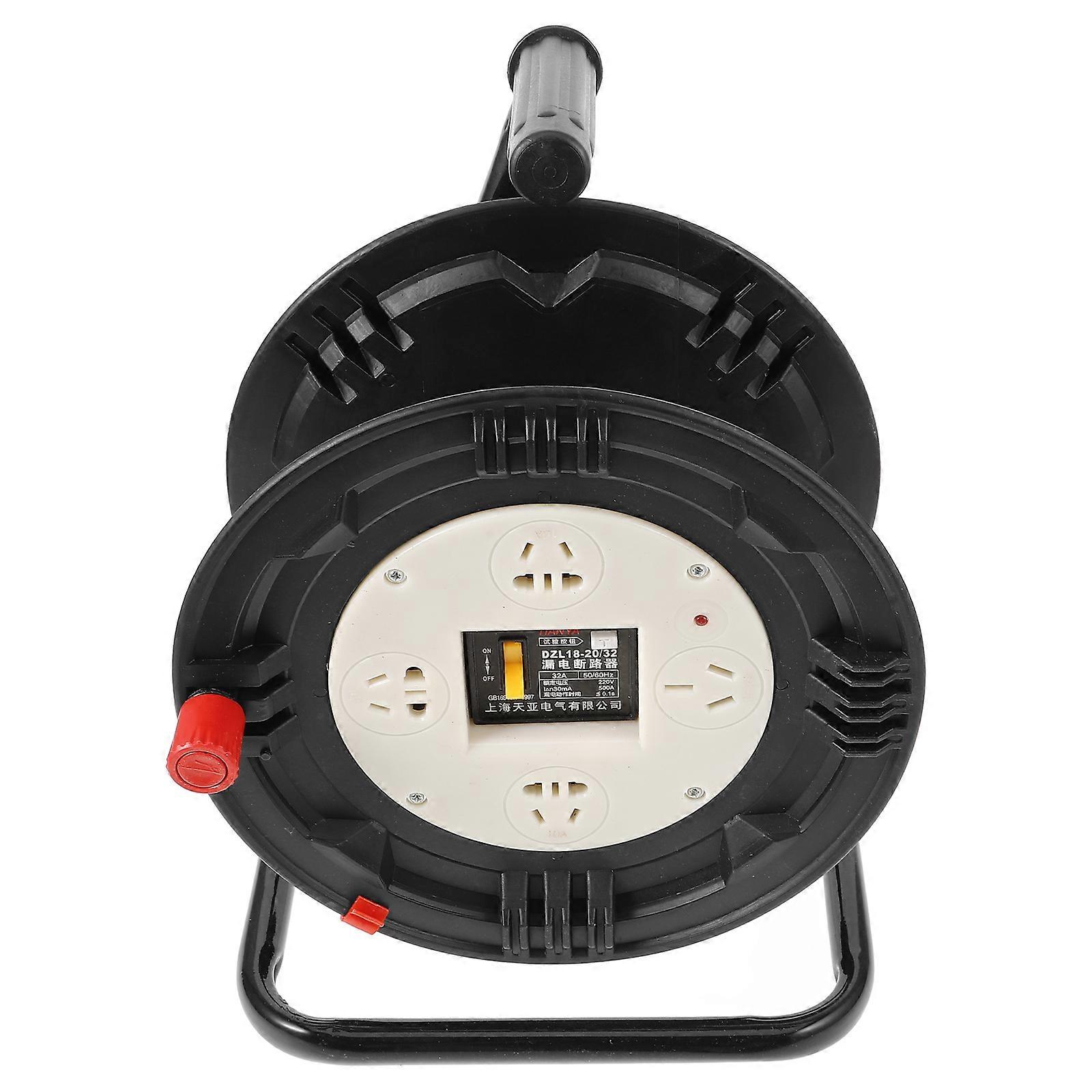 Portable Cord Organizer Reel for Home, Office & Industrial Use – Compact Cable Management Spool for Tidy Wire Storage and Extension Cord Organization