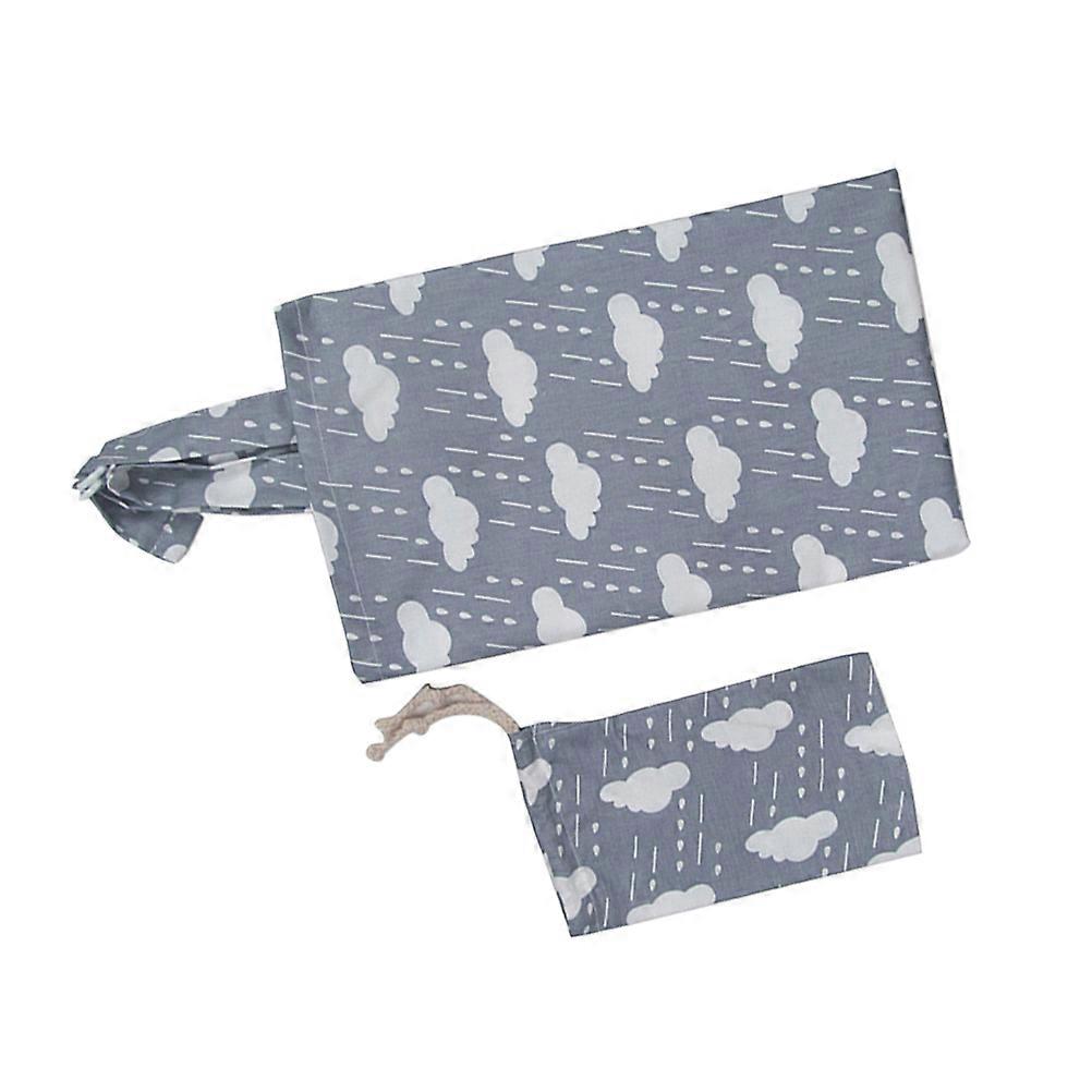 Multipurpose Nursing Shawl For Mothers Breastfeeding Outside 110X60Cm Neck 1Pc