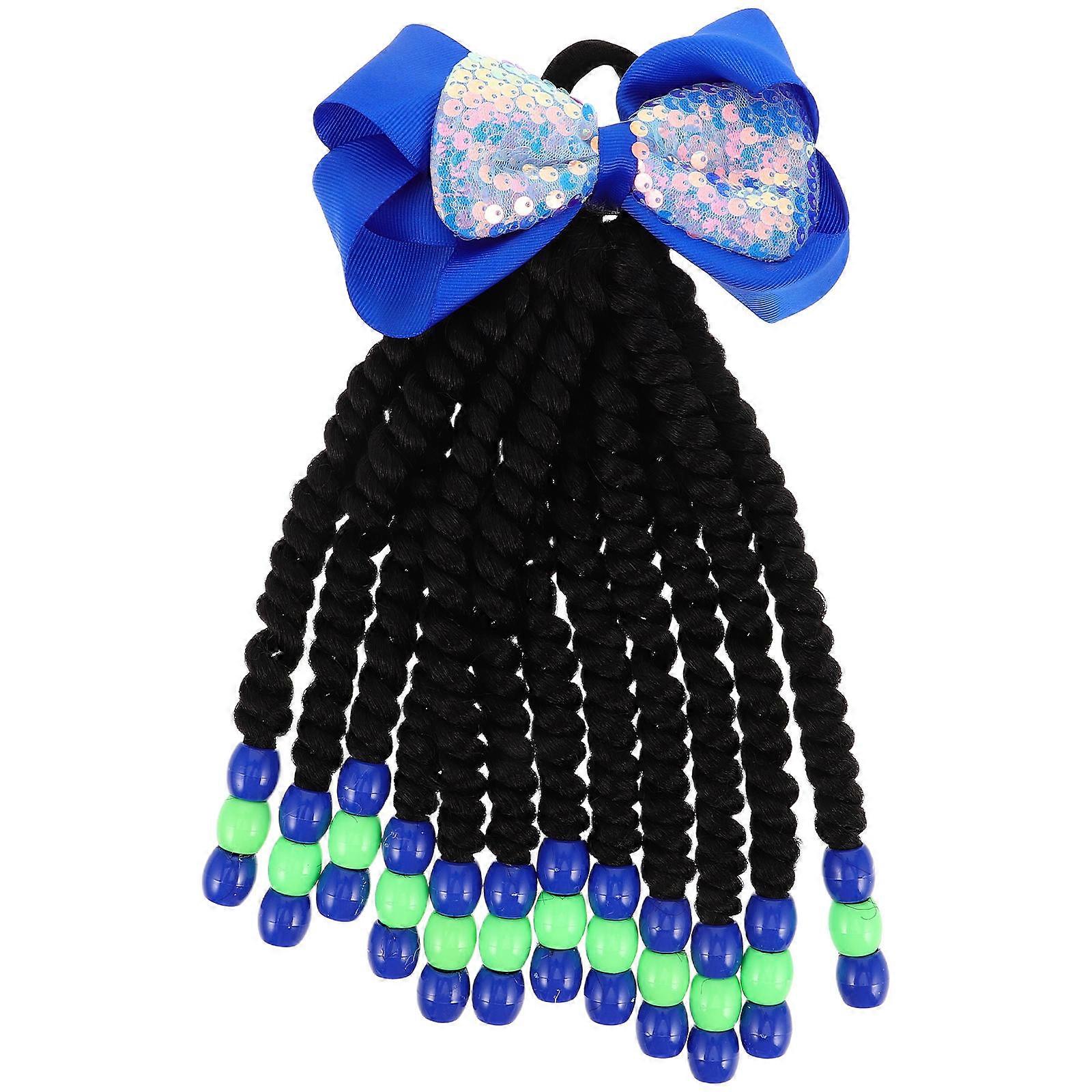 Children Braided Hair Extensions With Beads Easy To Use For Everyday Wear 1 Pcs Fashionable Design