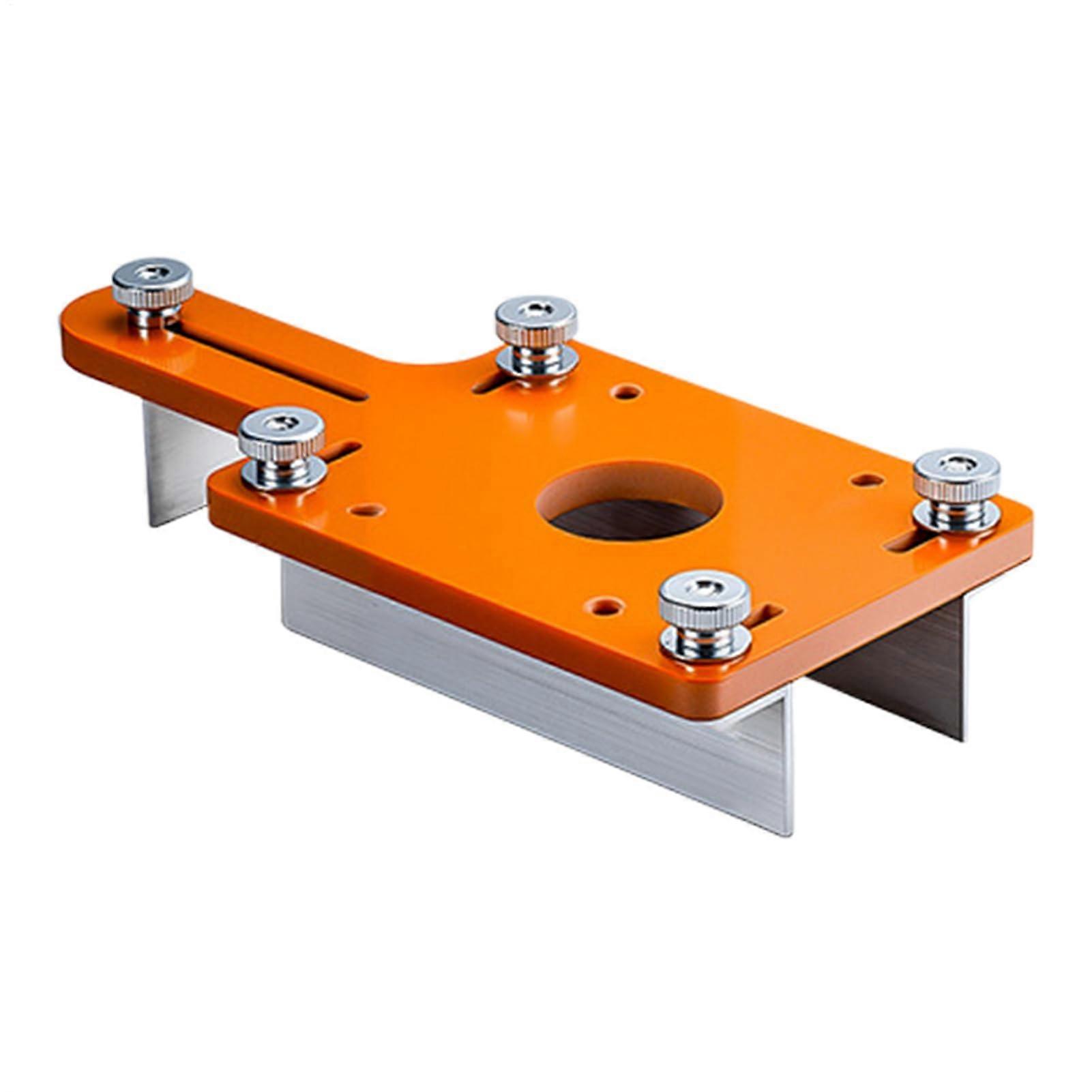 Router Templates Guide Alloy Bakelite 8.11x3.62 Inch Adjustable Board Arc Slotting Tool For Joiner Cabinet Makers