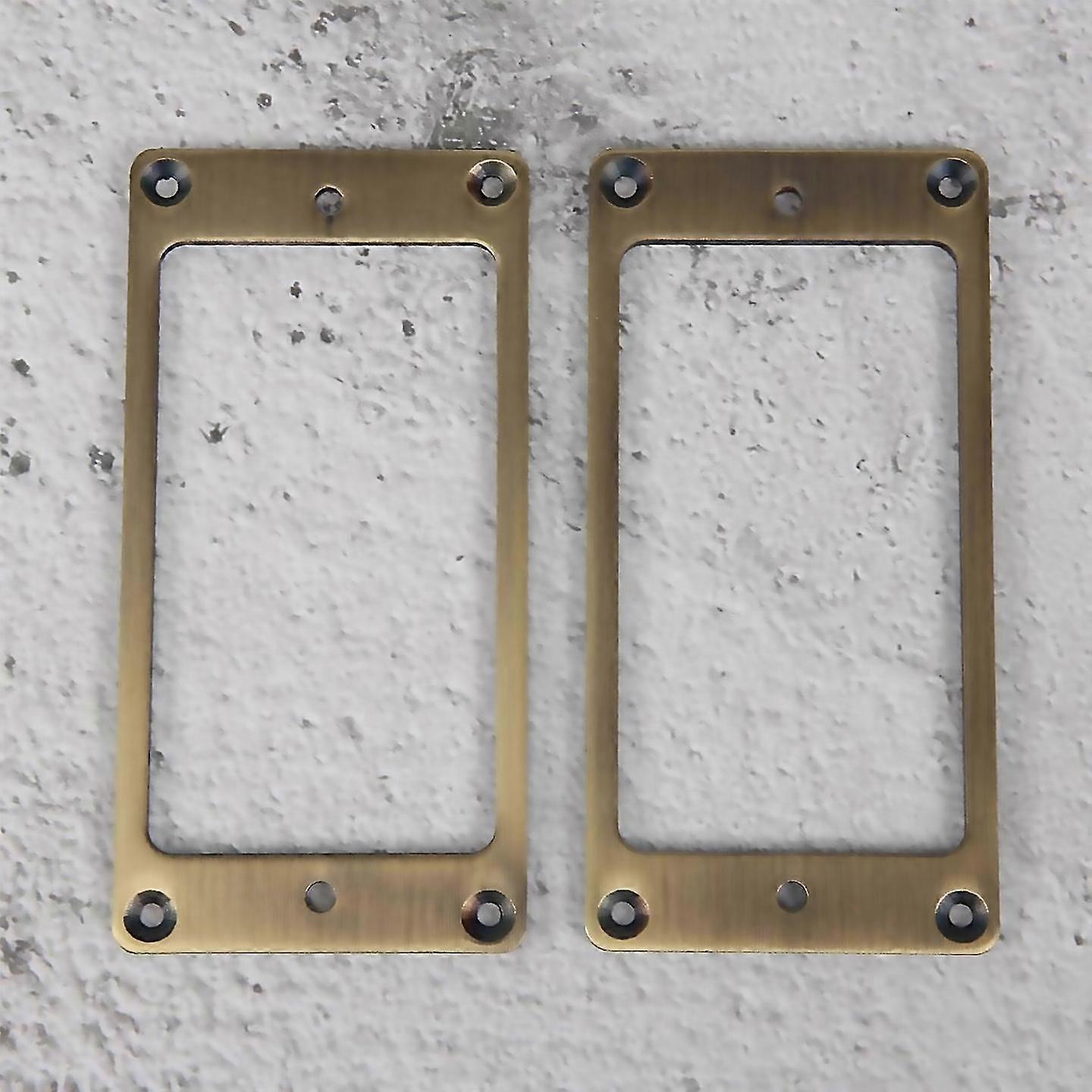 2db Humbucker hangszedő keret keret elektromos gitár sárgaréz fémhez