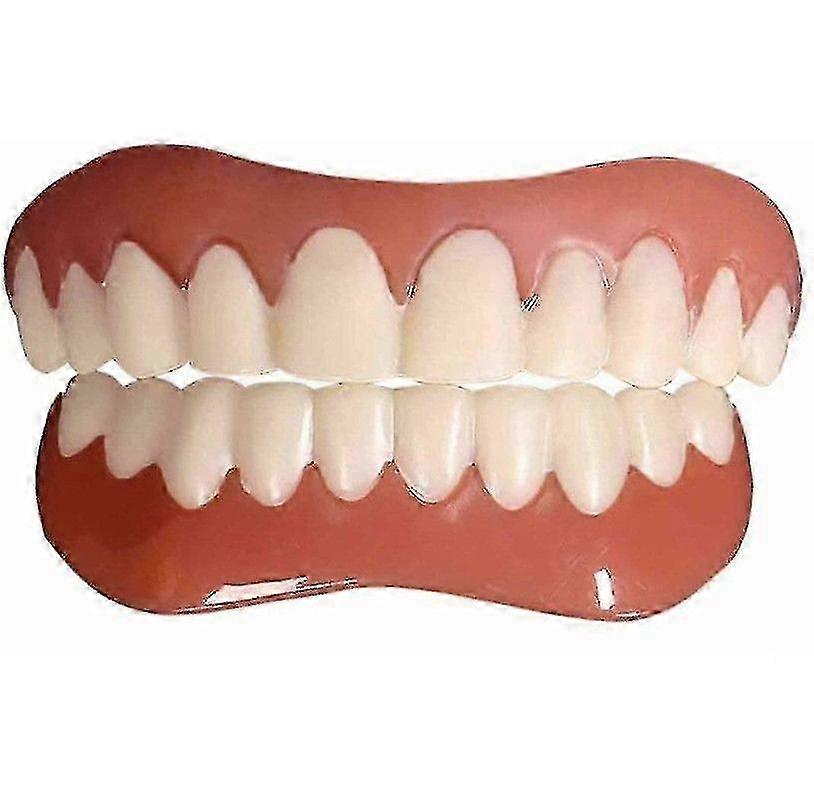 TTMA Artificial Teeth Dentures Temporary Quick Dental Prosthesis Top Perfect Smile Veneers, Rep