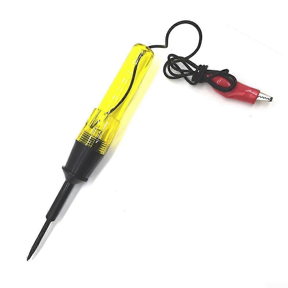 Circuit Tester Pen For Low Voltage Automotive 6V 24V Systems Yellow
