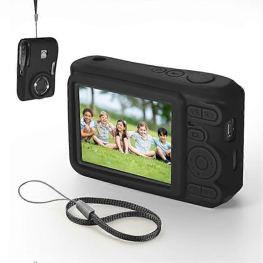 Camera Silicone Case for KODAK PIXPRO FZ45 Digital Camera (Black - Case only)

