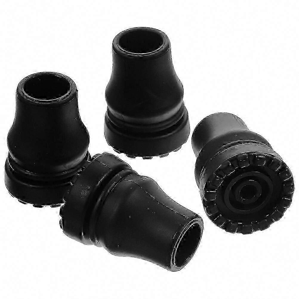 4pcs Non-Slip Crutch Tips Replacement for Walking Canes - Durable Cane Protectors