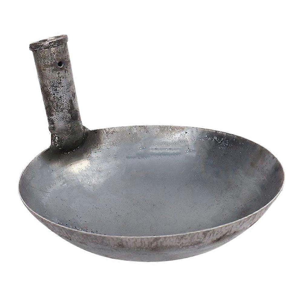 It seems like you've provided a product title or description for a **thickened iron water ladle scoop** intended for home and garden use. If you're